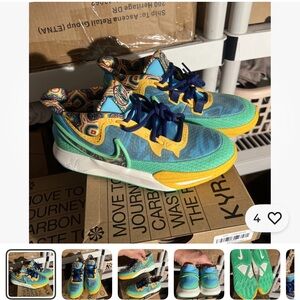 UNRELEASED Kyrie 8 GO SE (GS) DV3018 400 Size women’s 7.5/8 or 6 youth